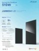 Panel PV 500Wp JA Solar JAM60D41-500/LB N-Type DeepBlue 4.0 Pro Bifacial Double Glass Full Black